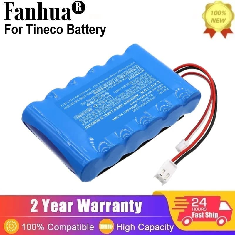 Batterie pour aspirateur sec et humide Tineco FW020100US, FW15M-01, HF10E-01, iFLOOR IPX4, iFloor PN