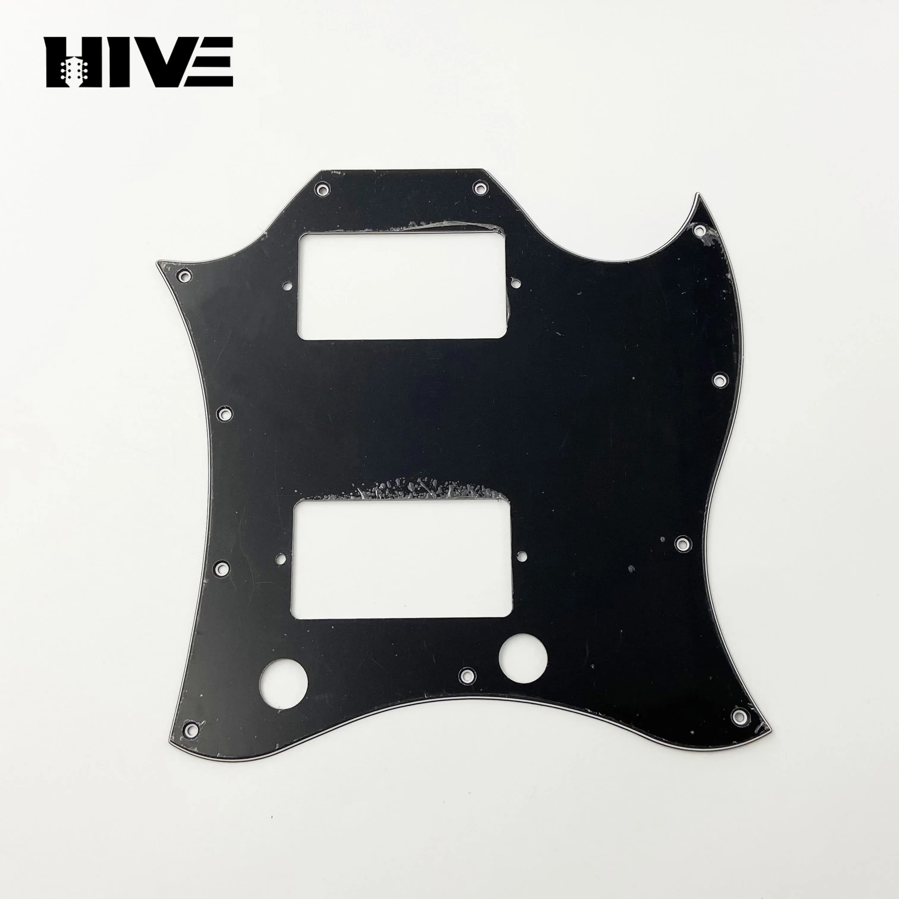 Plaque de protection pour guitare électrique SG, panneau PVC trois couches HH, plaque antidérapante,
