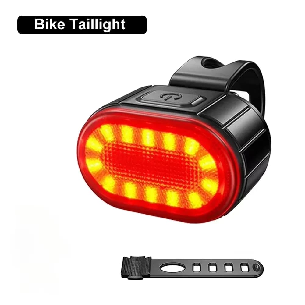 Lumière de vélo lampe de poche de cyclisme équipement nuit équitation route VTT lampe de poche de vé