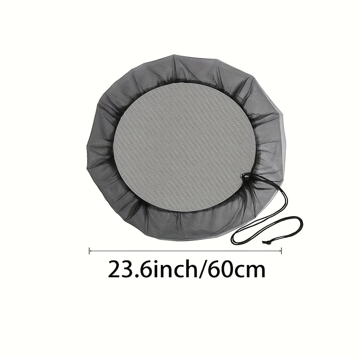 Couverture en maille pour baril de pluie, écran de barils de pluie, couverture de seau d'eau, filet