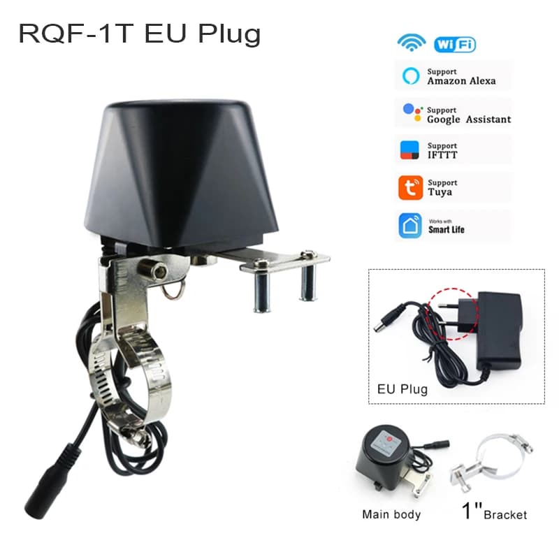 Vanne de gaz intelligente WiFi, commande manuelle de la vanne, contrôleur de gaz à arrêt automatique