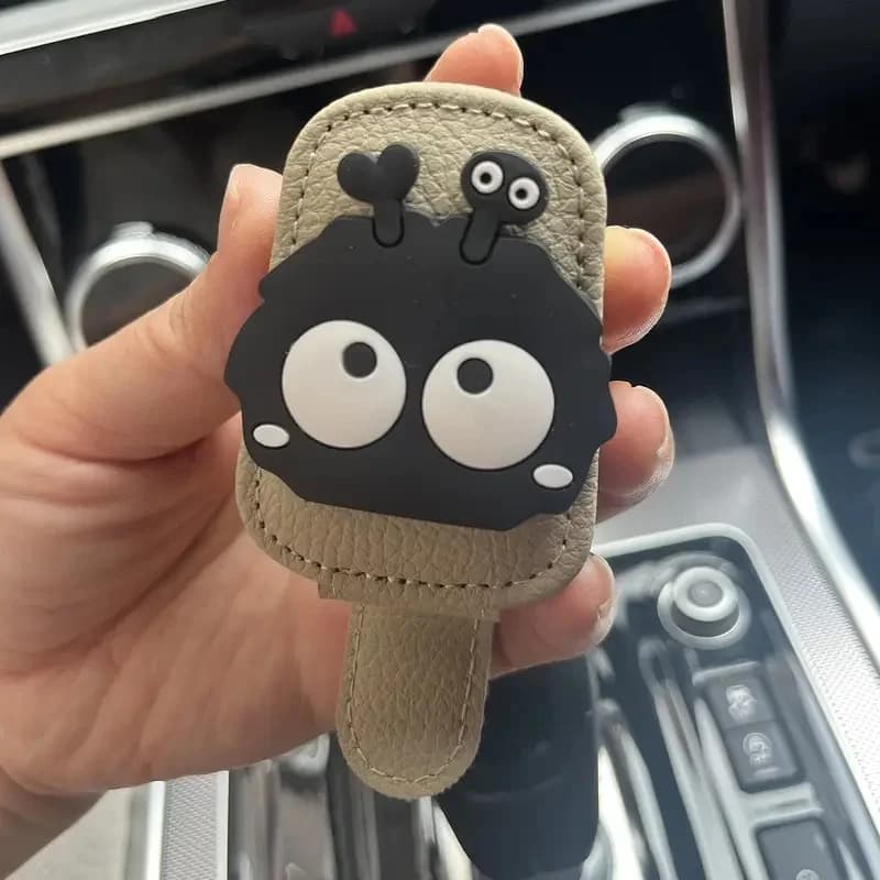Porte-lunettes pour visière de voiture, joli clip sur le thème d'elfe pour lunettes de soleil et lun