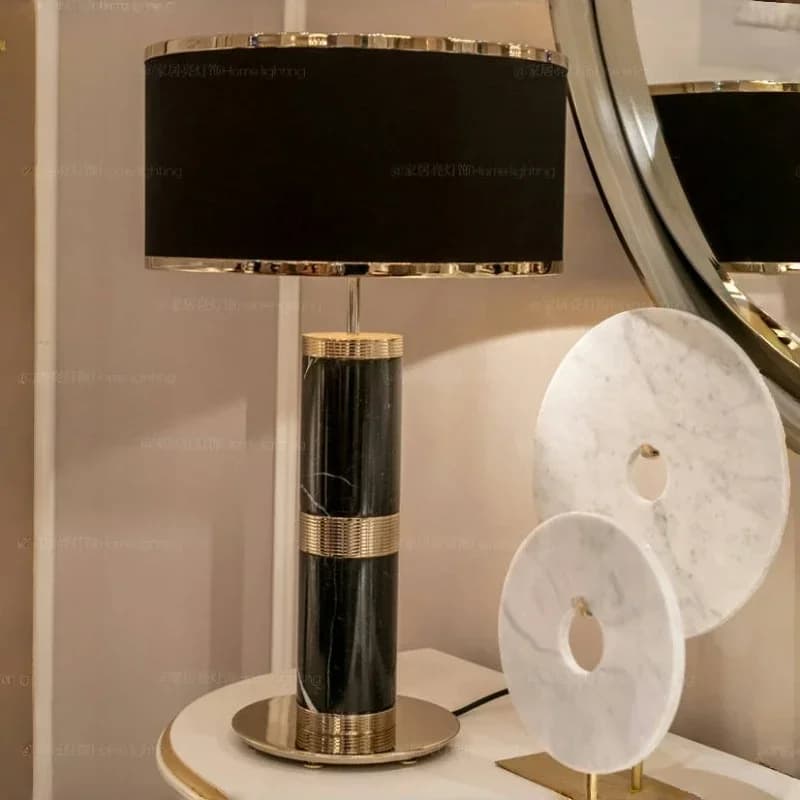 Artpad – lampe de Table en marbre de luxe, pour Villa, salon, chambre à coucher, hôtel, décoration i