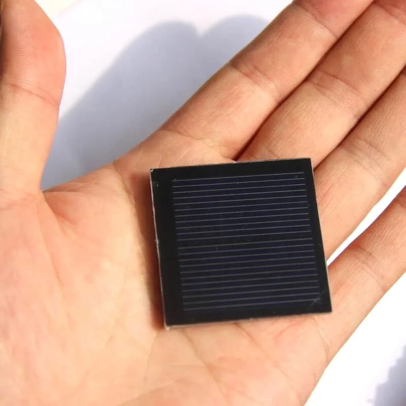 20 pièces/lot 0.2W 1V Mini panneau solaire 40x40mm PET panneau solaire laminé pour bricolage projets