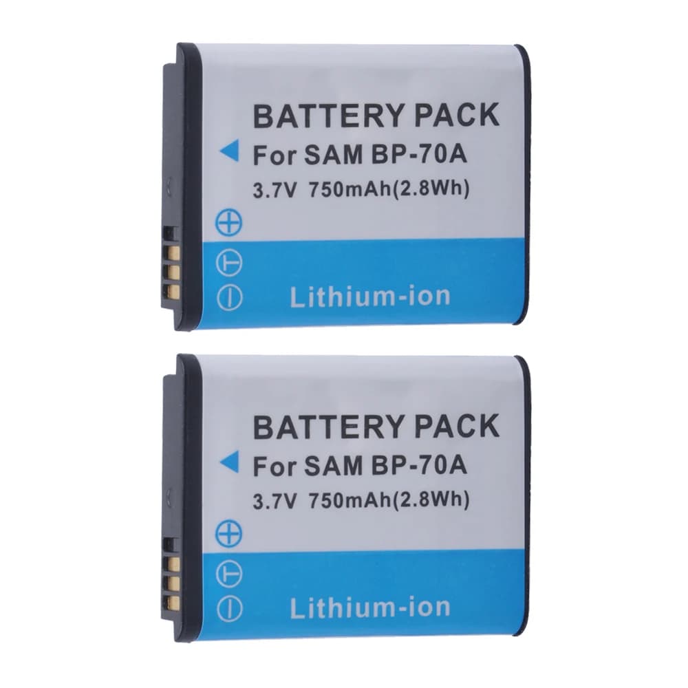 Batterie + chargeur LCD Batmax BP-70A BP70A pour Samsung ST95 ST100 ST6500 SL50 SL600 TL205 WB30F WB