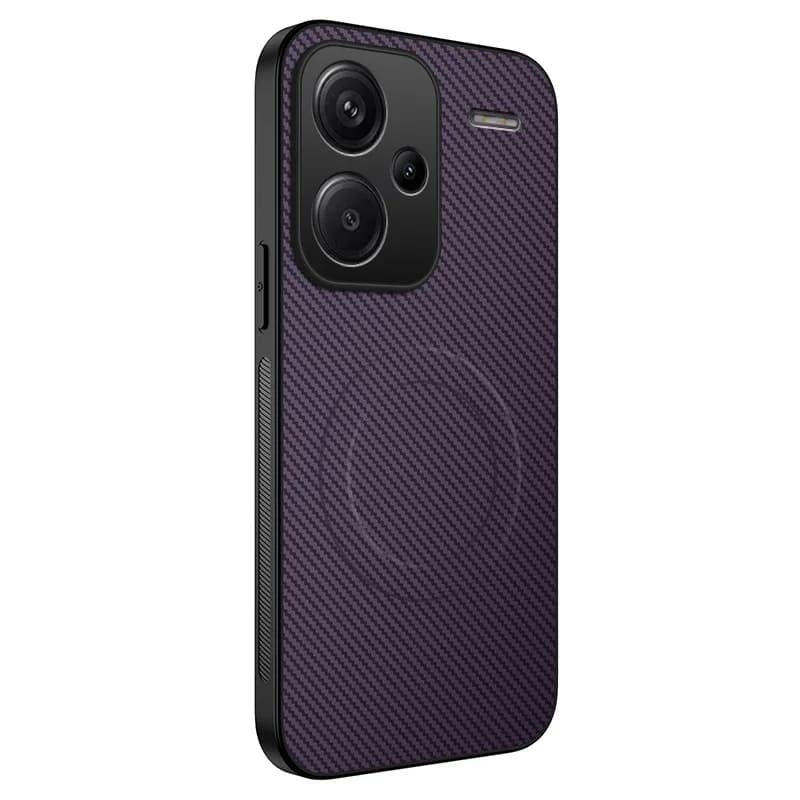 Coque pour Redmi A5 Note 14 13 Pro Plus 4G 5G Poco X7 Pro, en Fiber de carbone, Charge magnétique sa