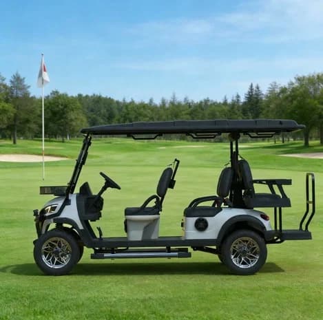 Voiture de golf électrique 4+2 places Green Energy