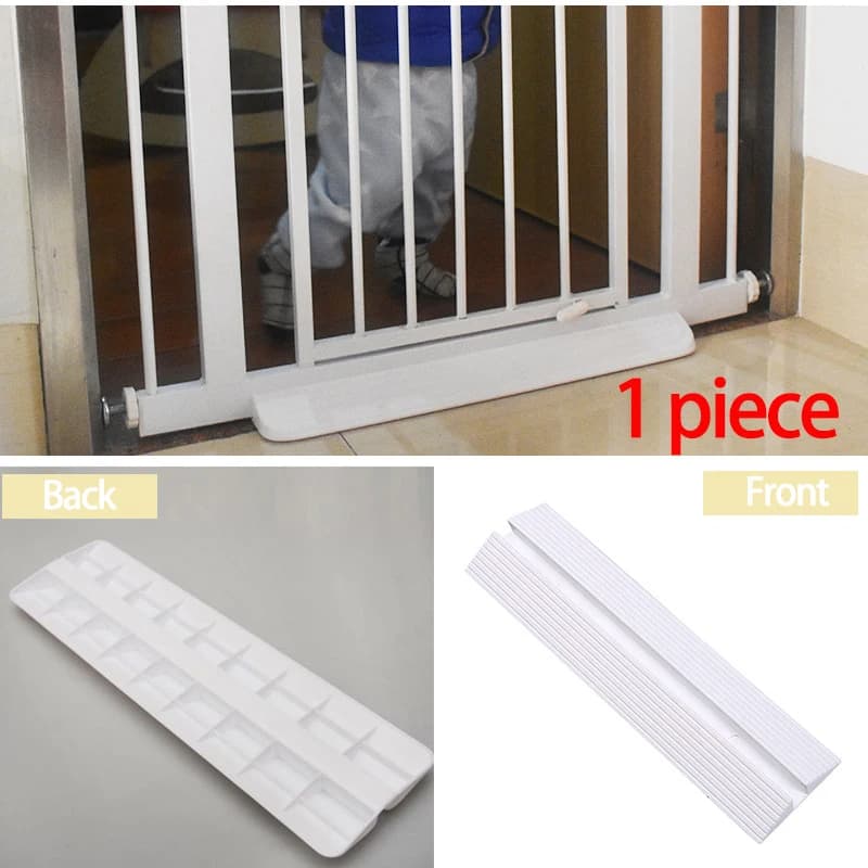 Accessoires pour Barrière de Sécurité pour Bébé, Accessoire de Fixation pour Colonne d'Escalier, Protection Murale Antidérapante, Planche Anti-Jupe