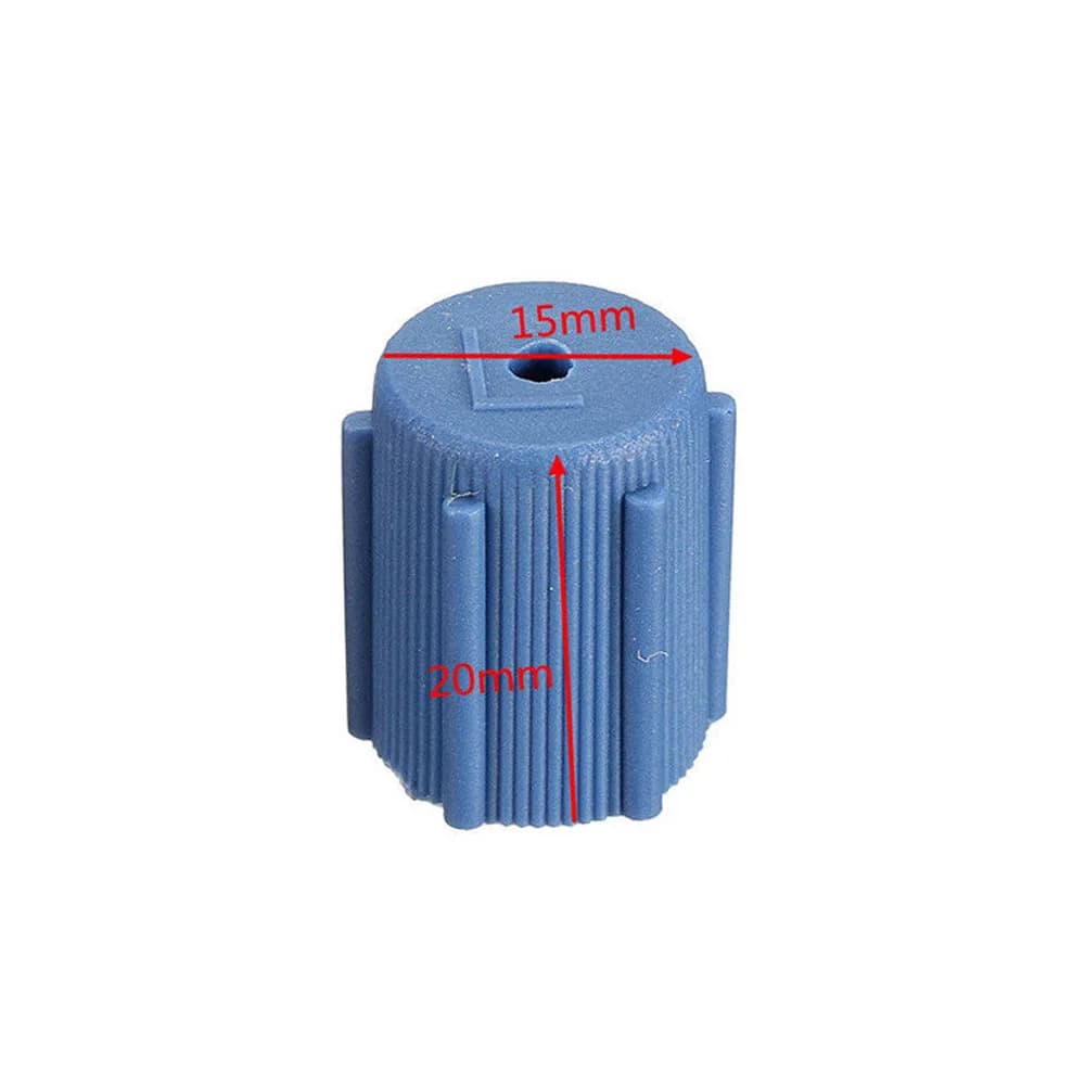 Port de charge du système AC pour le service de climatisation, capuchons de système AC, accessoires de voiture, R134a, 13mm, 16mm, 10 pièces