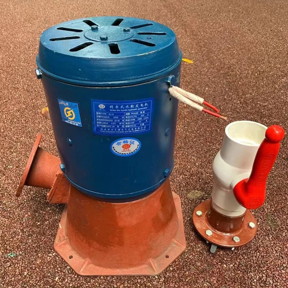 Turbine à eau électrique 220V, 3kW, 5kW, 10kW, générateur d'énergie dermatpower, éclairage, charge 5000W