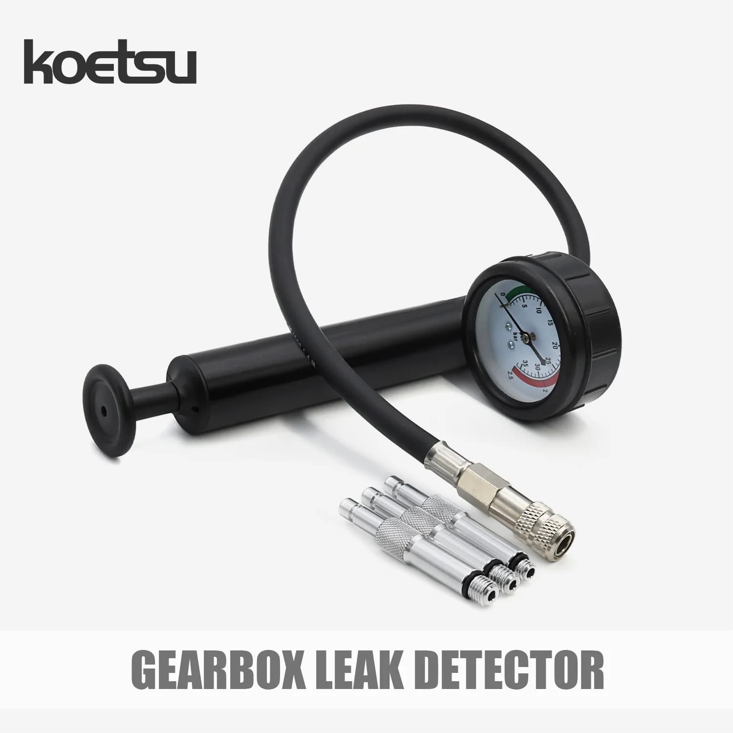 KOETSU Détecteur de fuite de boîte de vitesses - pour moteurs hors-bord Yamaha, Tohatsu, Mercury, Honda et Suzuki.