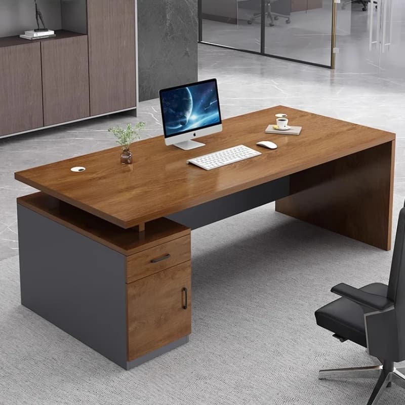 Bureau de bureau moderne pour chambre à coucher, rangement Design de luxe, bureau à la mode, travail classique Biurko Do Komputera, accessoires pour la maison