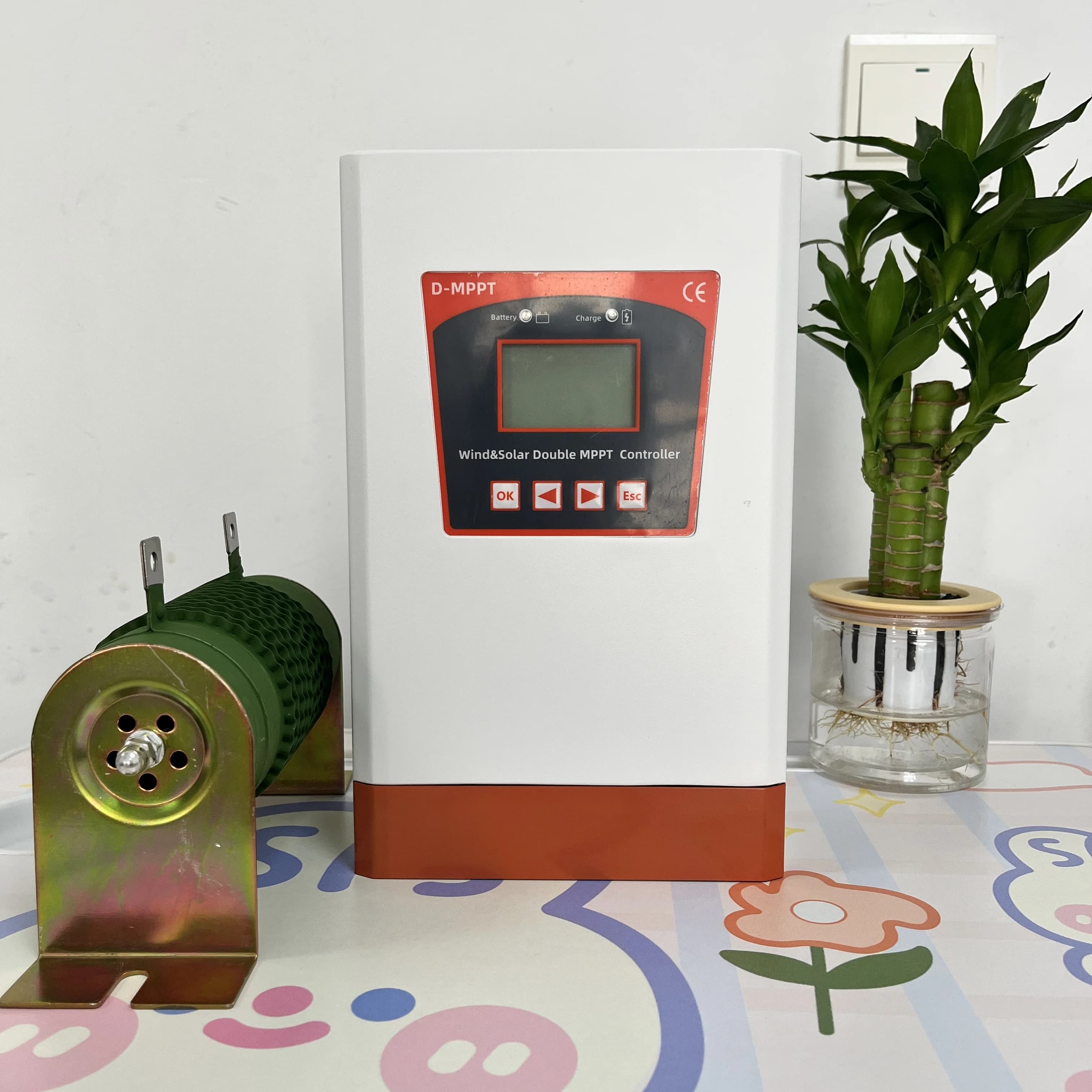 Contrôleur hybride éolien solaire MPPT, charge et suralimentation, générateur d'énergie éolienne, panneau solaire 15000W 20000W, contrôleur de lampadaire domestique