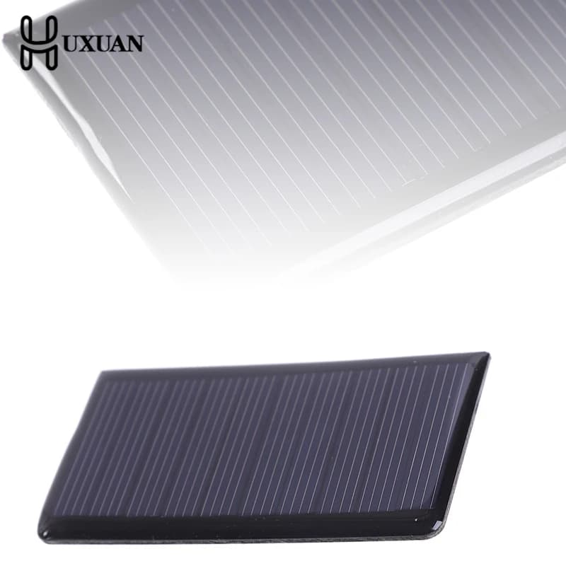 68*36mm 60MA 5V 0.3W 38000LUX chargeur de panneau solaire Portable cellules photovoltaïques pour lumière solaire