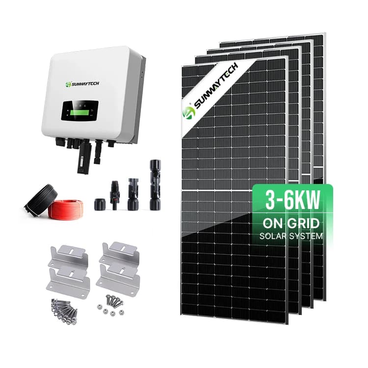 Kit de systèmes d'énergie solaire connectés au réseau 6