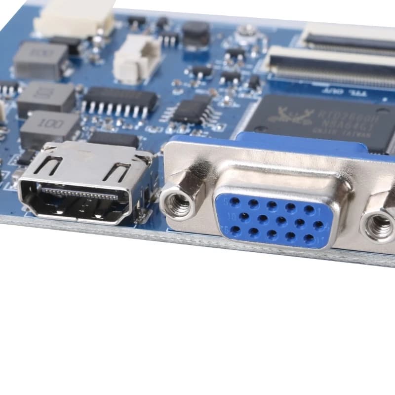 Carte d'écran 40 broches LVDS 50 broches TTL, panneau d'écran LCD, carte pilote, carte mère contrôleur, résolution 1024x600