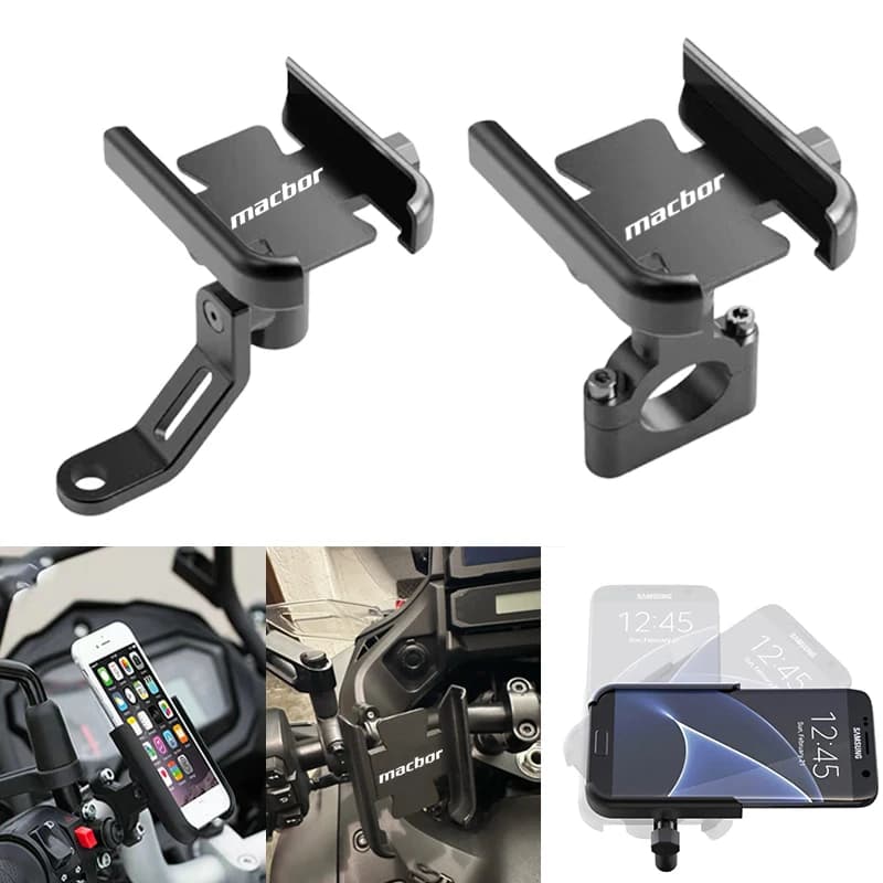 Support de Navigation en alliage absorbant les chocs pour téléphone de moto, GPS, pour Macbor Montana XR5 XR 5 X R5 XR1 2019 – 2025