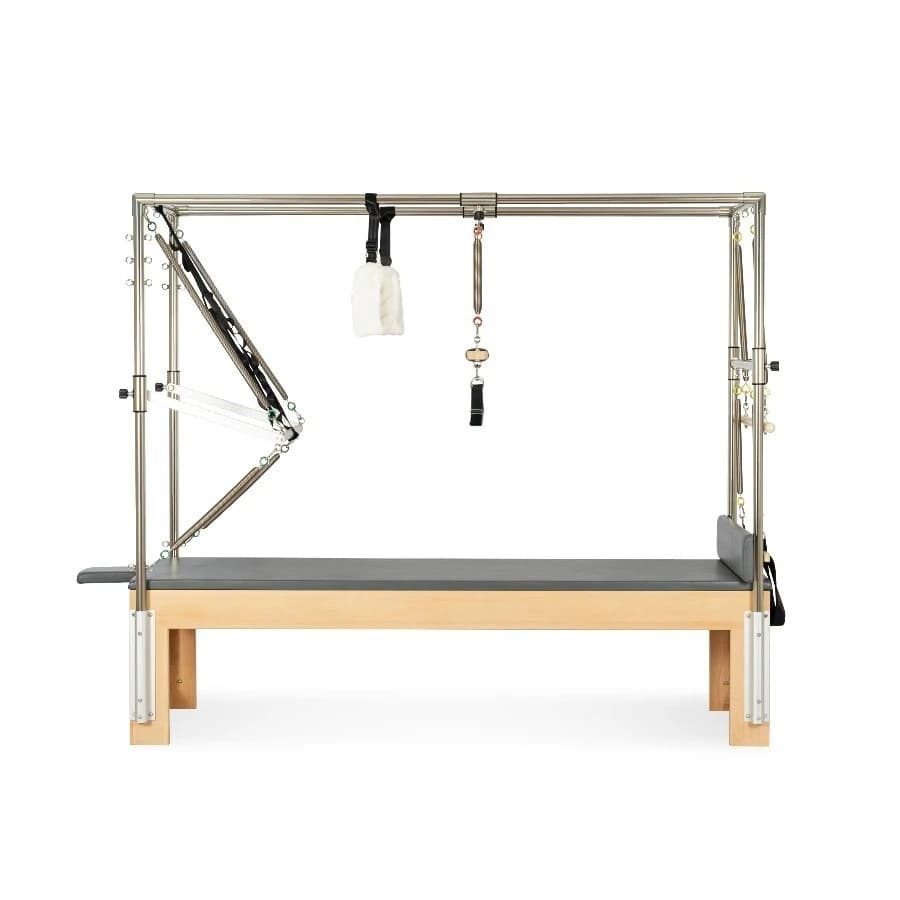 Vente directe d'usine Équipement de Pilates Ensemble de cinq pièces Pilates Réformateur Pilates Réformateur surélevé Yoga Exercice corporel Gym Yoga