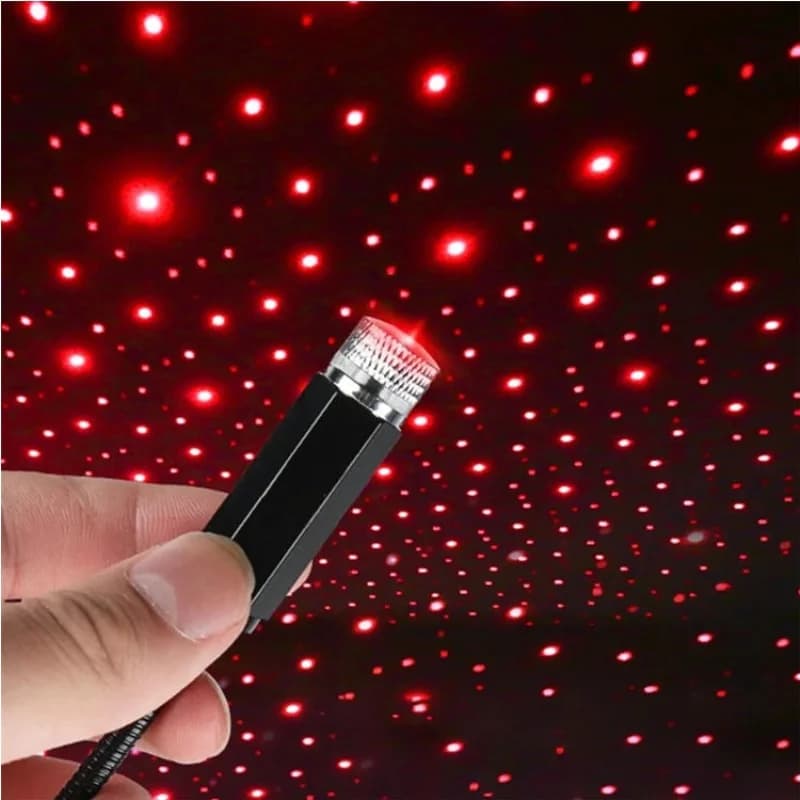 Mini lampe décorative Portable LED USB réglable, décoration de plafond intérieur de voiture de mariage, projecteur d'étoiles de toit, veilleuse de Projection