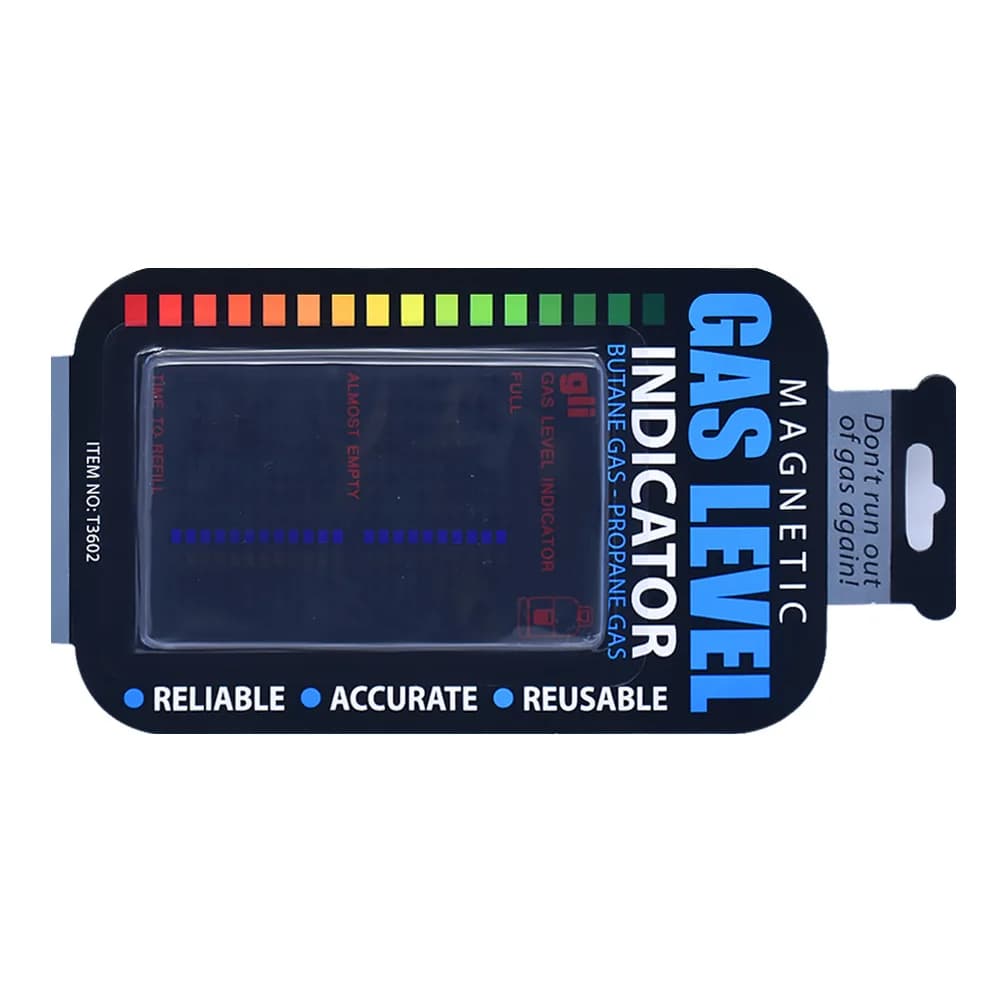Indicateur de niveau de réservoir de gaz de carburant Propane Butane LPG, jauge magnétique, bouteille de caravane, bâton de mesure de la température