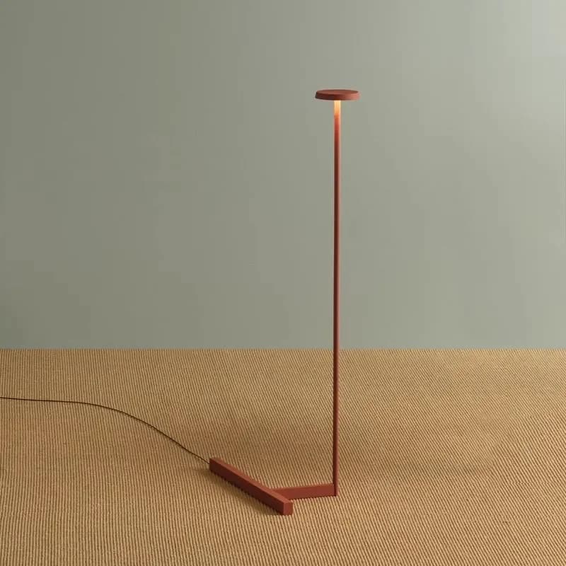 Lampadaire minimaliste moderne lampe sur pied d'angle design pour salon hôtel boutique décor créatif LED chambre lampe de chevet