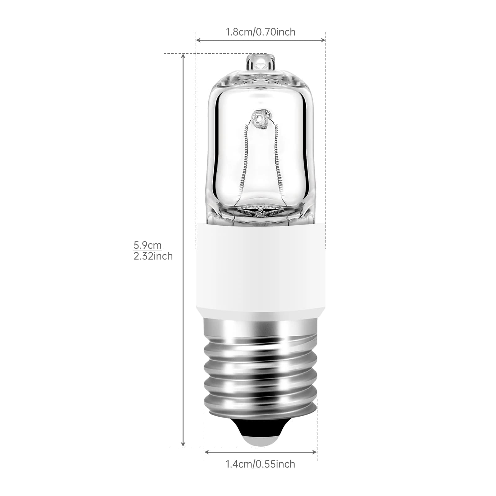 E14 25W 40W 230V lumière de four résistant aux hautes températures sèche-linge micro-ondes ampoule lampe de four blanc chaud lampes halogènes