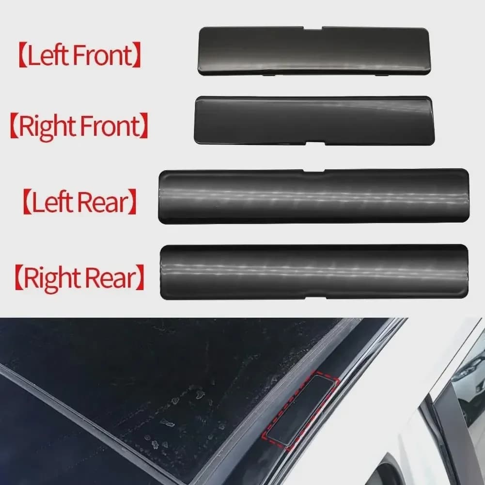 Couverture de protection pour barres de toit RAV4, accessoire de toit pour conditions météorologiques difficiles, construction en ABS.