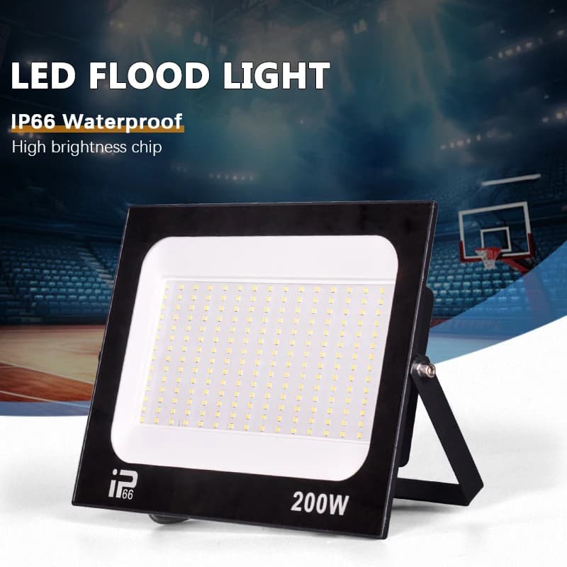 Projecteur extérieur LED IP66 étanche chemin lumière projecteur 10W 20W 30W 50W 100W 200W extérieur jardin porche cour lampe