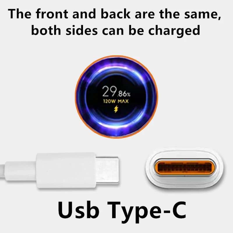 Câble de charge rapide USB Turbo d'origine 120W pour Xiaomi mi 17 15 14 13 12 11 6A 67W câble de Type C Redmi Note 10 9 8 7 Pro K70 Poco