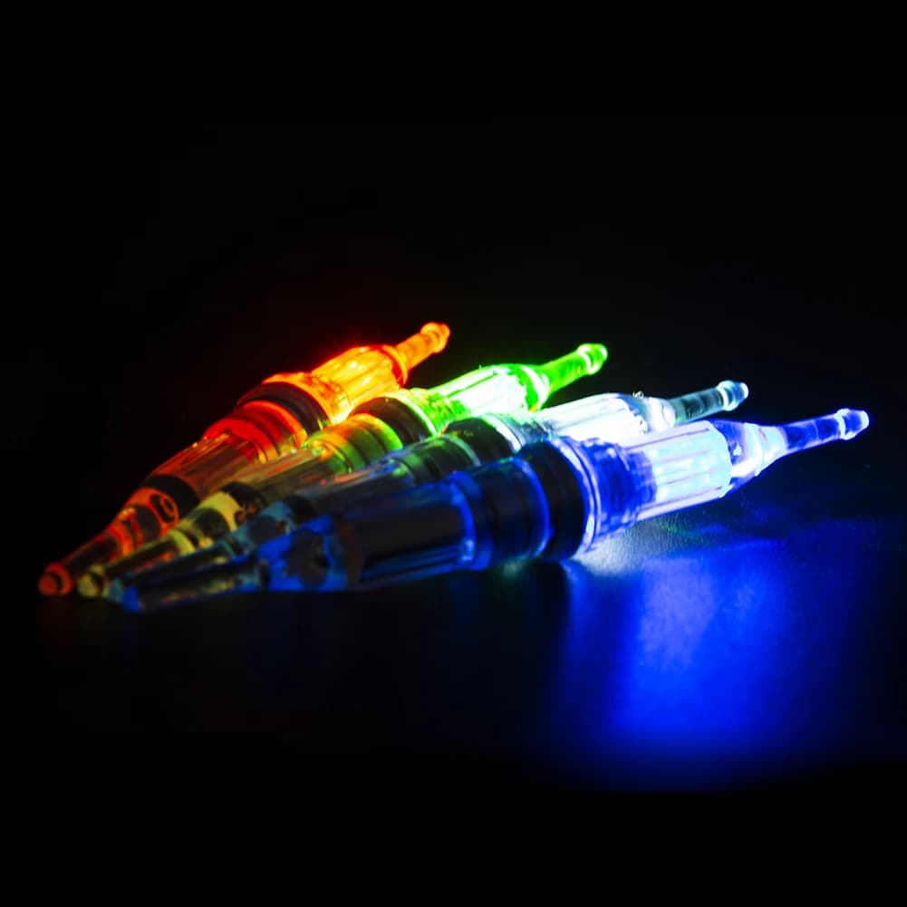 Lampe LED de pêche sous-marine pour calamars, lampe flash pour attirer les poissons, lumière de pêche en eau profonde, lampe flash pour calamars, pièces de pêche de nuit