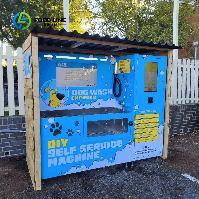 Station de lavage pour chiens à monnayeur à vendre – Machine de bain automatique en libre-service