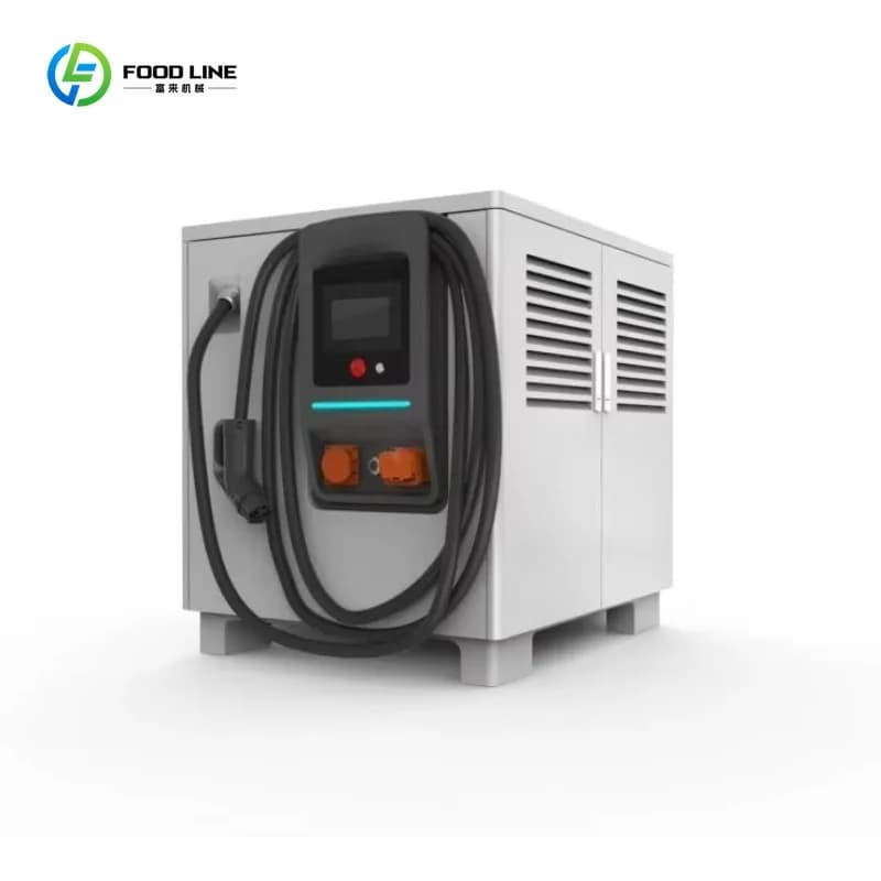 Station de recharge mobile pour véhicules électriques montée sur véhicule