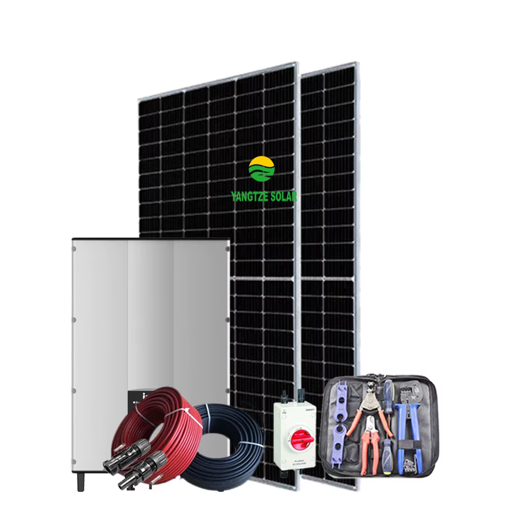 Kit de 10 panneaux solaires pour installation domestique